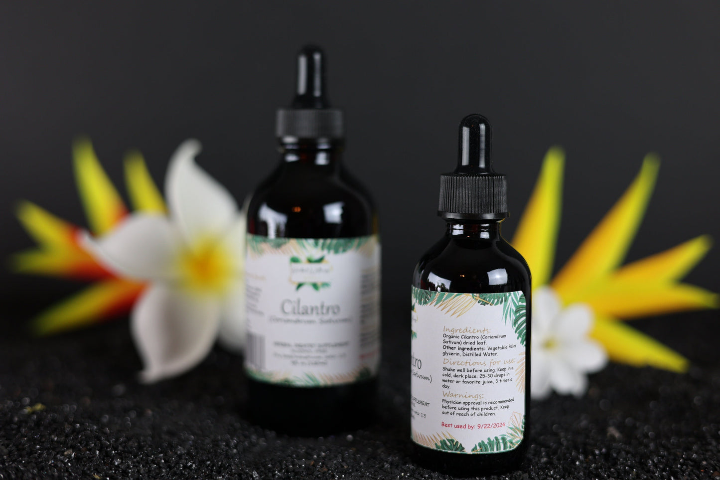 Cilantro (Coriandrum Sativum) Dried Leaf Alcohol-FREE Liquid Extract