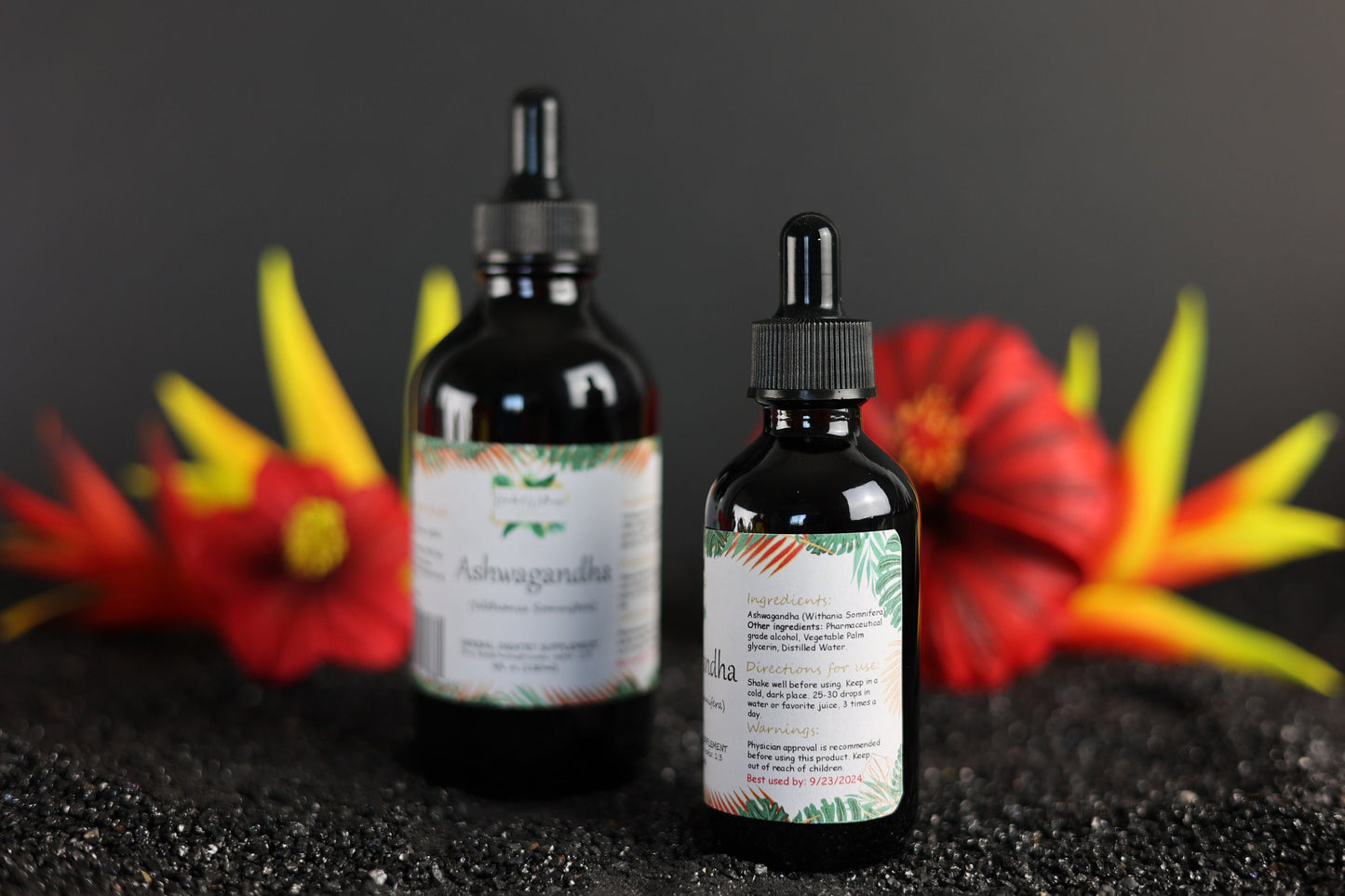 Ashwagandha Alcohol-Based (Withania Somnifera) Dried Root Tincture