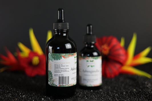 Ashwagandha Alcohol-Based (Withania Somnifera) Dried Root Tincture