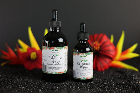 California Poppy Alcohol-Based (Eschscholzia Californica) Dried Above-Ground Part Tincture