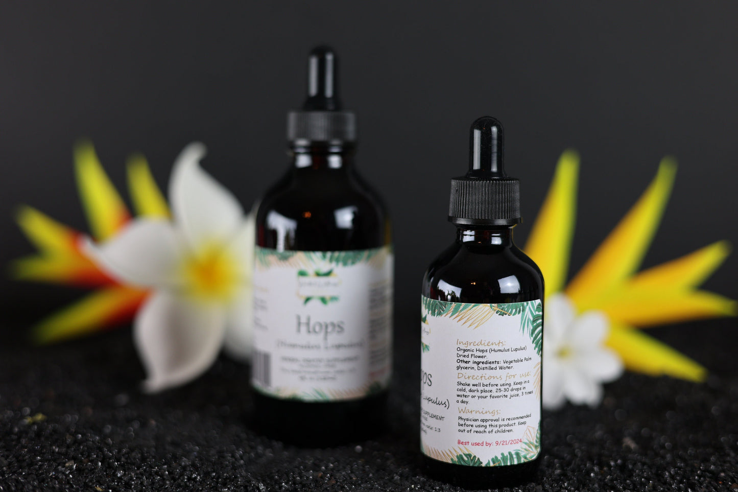 Hops Alcohol-FREE (Humulus Lupulus) Dried Flower Liquid Extract