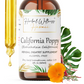 California Poppy Tincture Alcohol-Free – Herbal Extract Drops for Relaxation & Evening Calm
