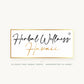 Herbal Wellness Hawaii registered logo