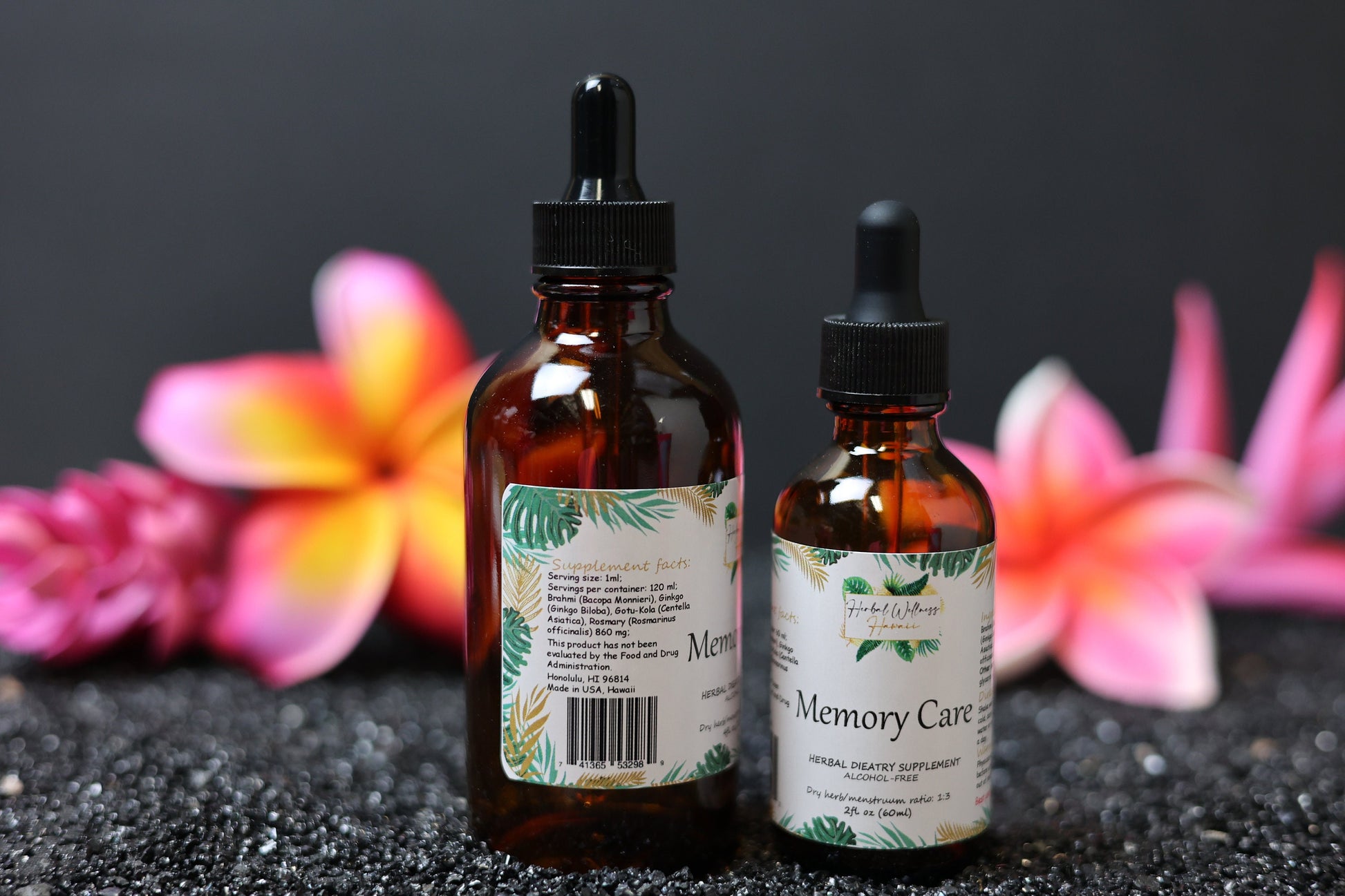 Memory Care Liquid Drops Alcohol-Free – Brahmi, Ginkgo & Gotu Kola Brain Blend