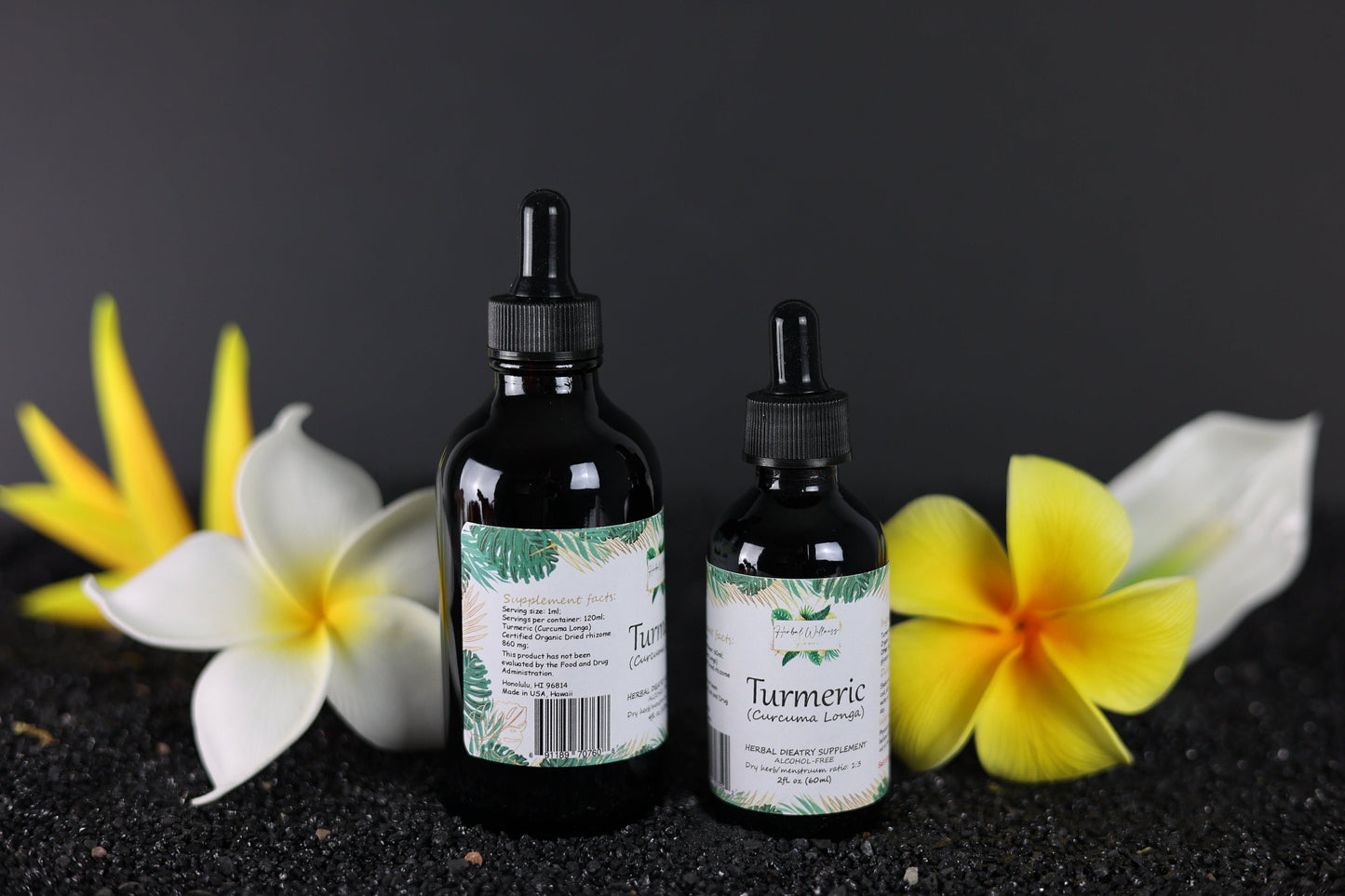 Turmeric Liquid Drops Alcohol-Free – Joint & Digestive Support, Curcuma Longa Root