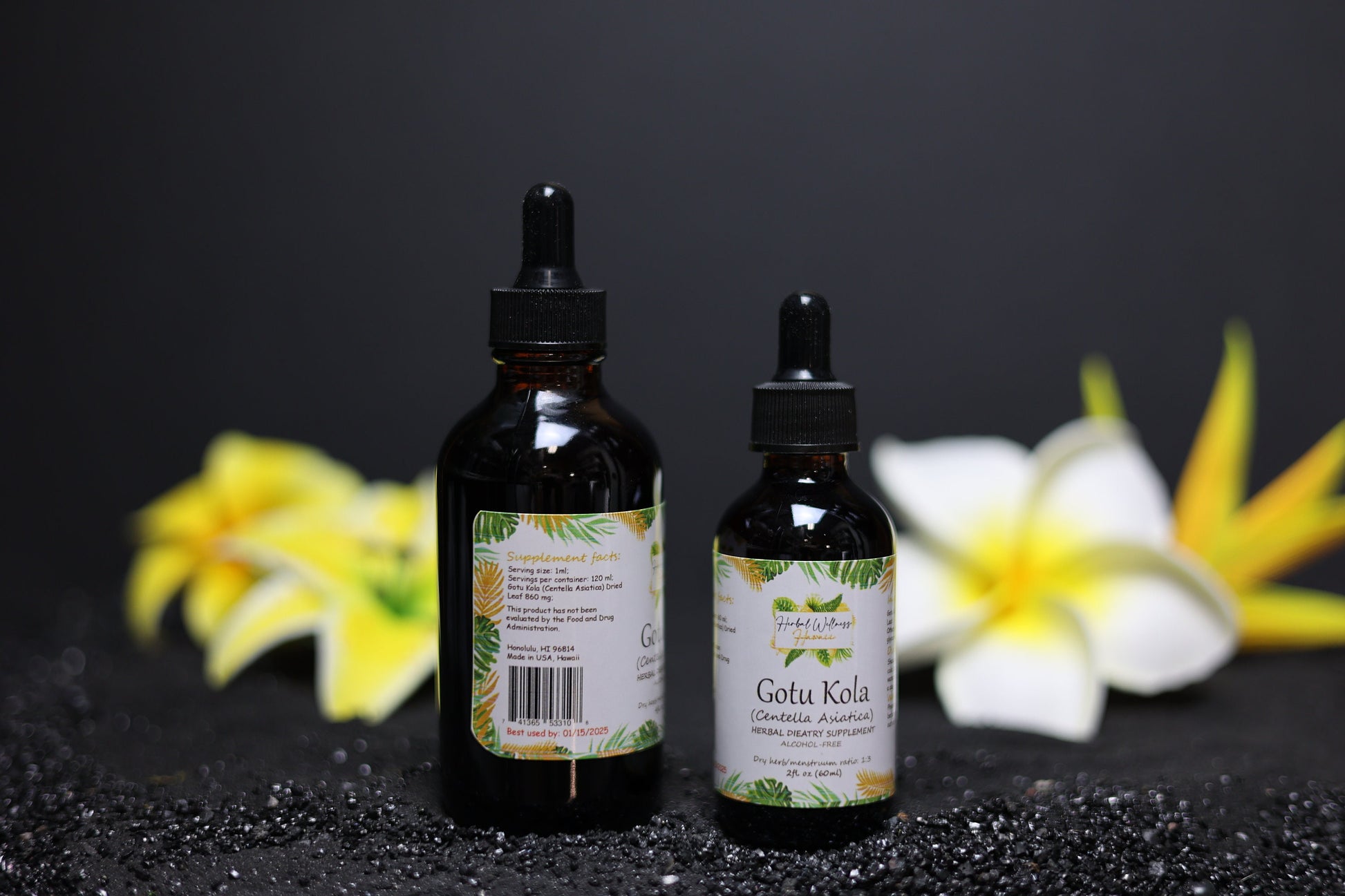 Gotu Kola Liquid Drops Alcohol-Free – Memory & Focus Support, Centella Asiatica Leaf