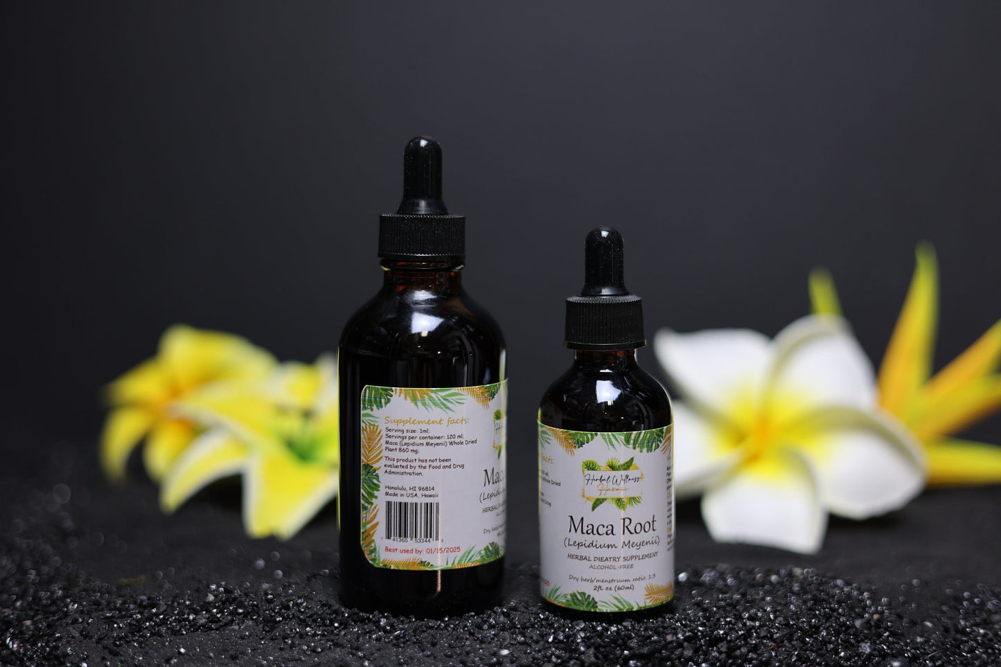 Maca Liquid Drops Alcohol-Free – Energy, Stamina & Vitality, Lepidium Meyenii