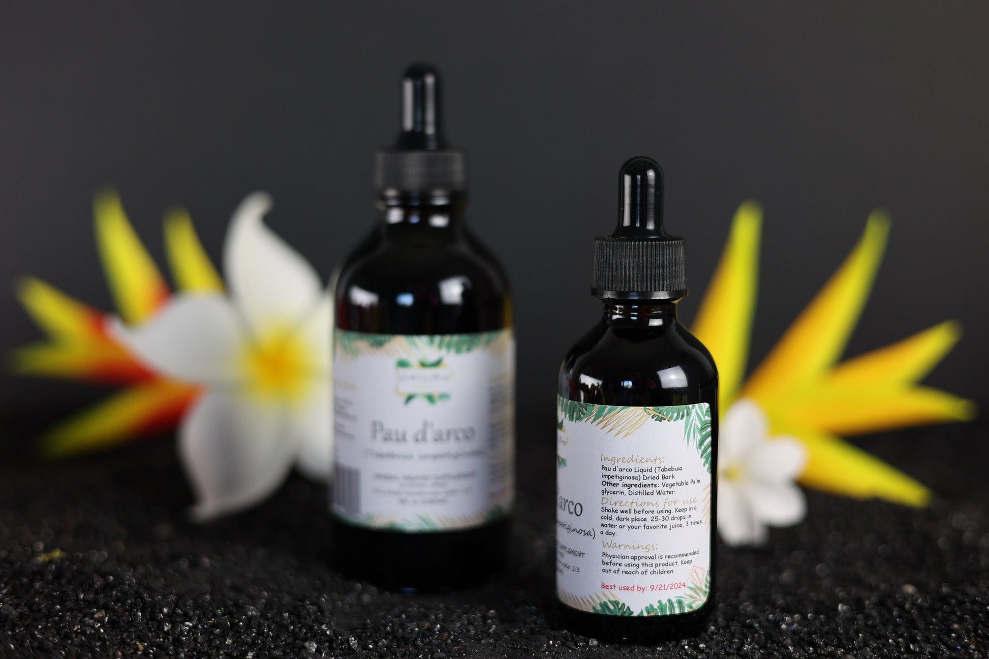 Pau d'Arco Liquid Drops Alcohol-Free – Immune Support, Tabebuia Inner Bark