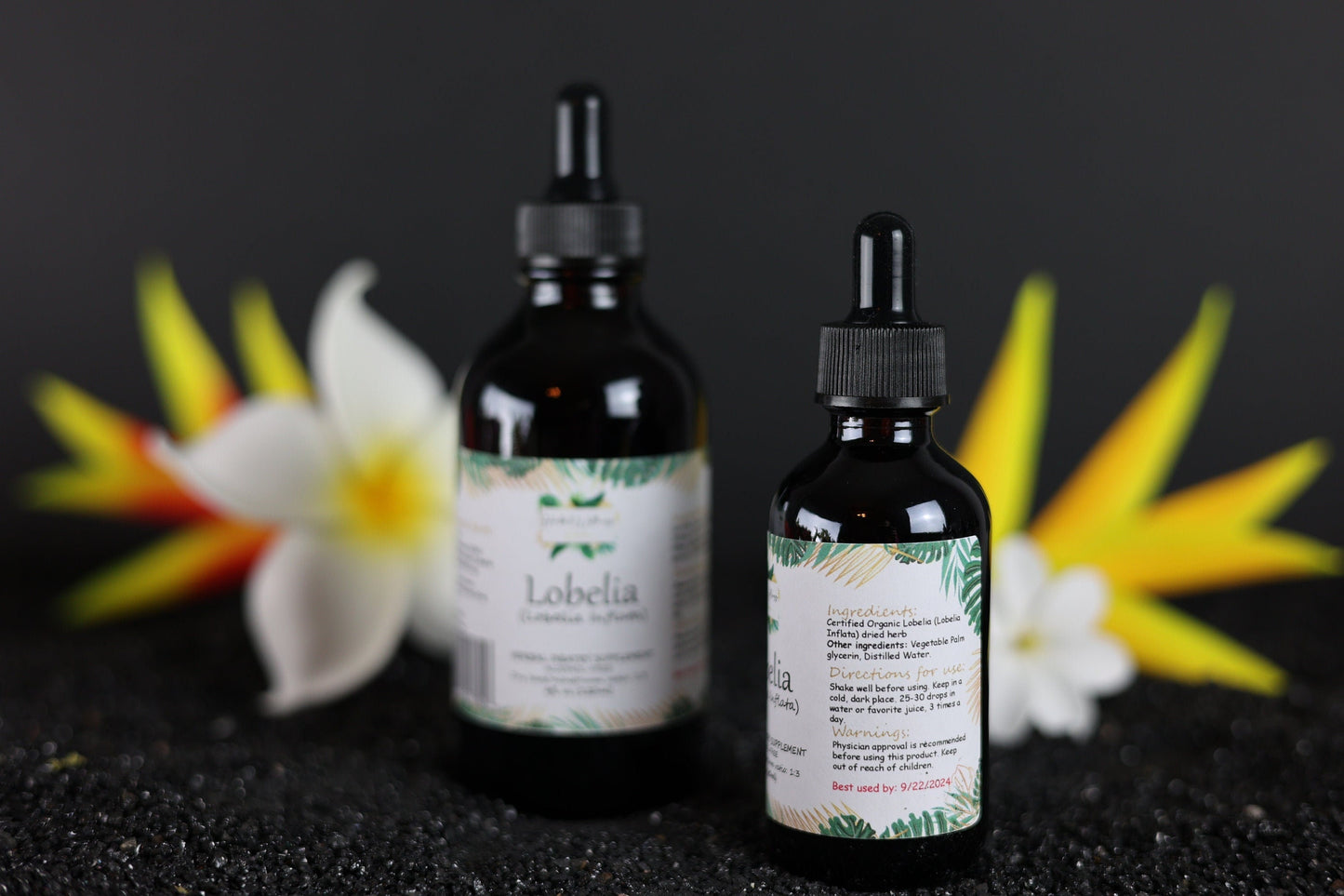 Lobelia Liquid Drops Alcohol-Free – Respiratory Support, Lobelia Inflata Herb