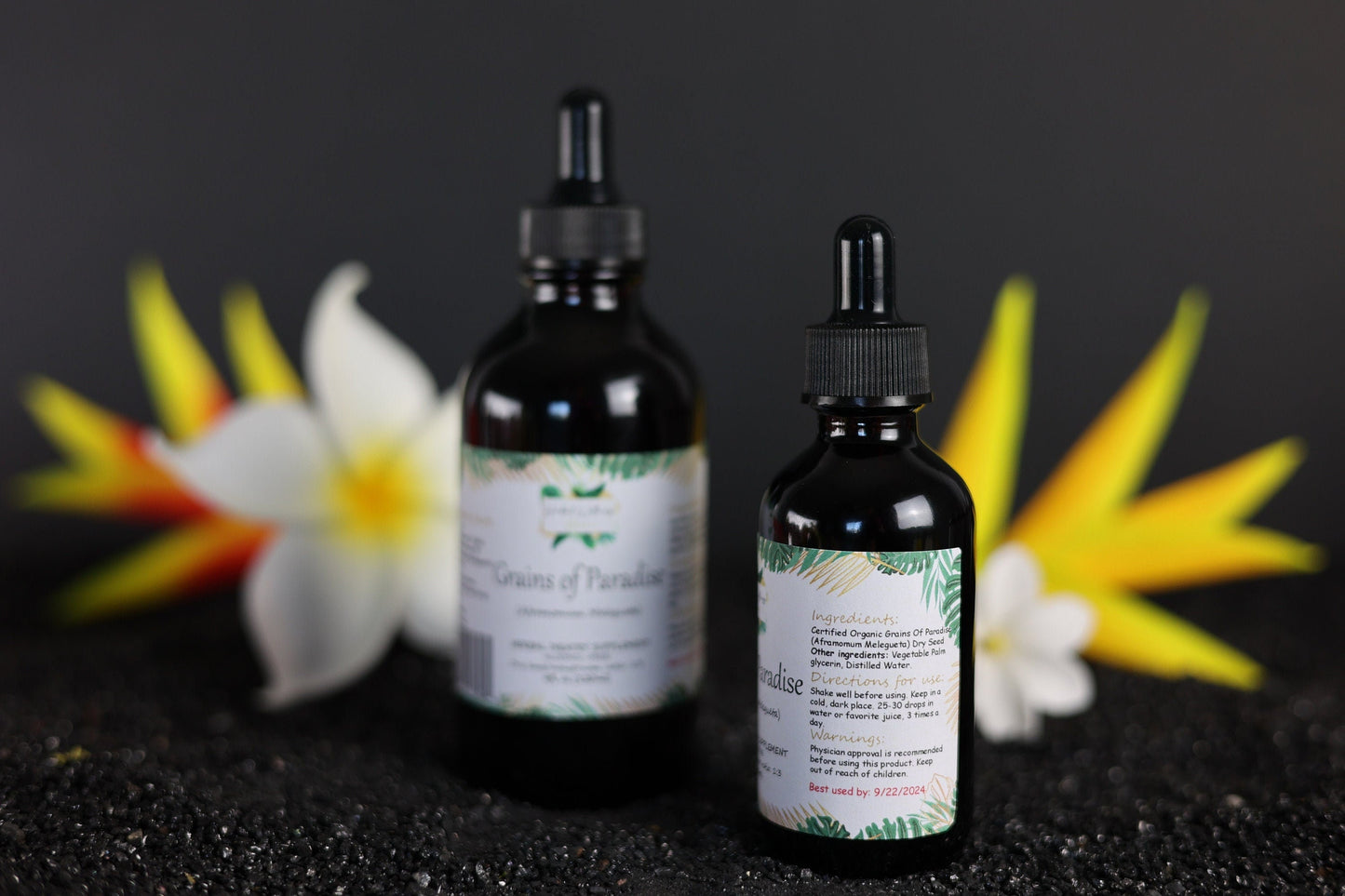 Grains of Paradise Liquid Drops Alcohol-Free – Digestive Support, Aframomum Melegueta Seed