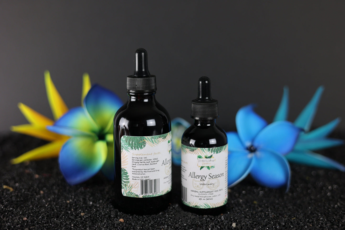 Seasonal Comfort Pet Drops Alcohol-Free – Nettle and Burdock Blend for Dogs & Cats