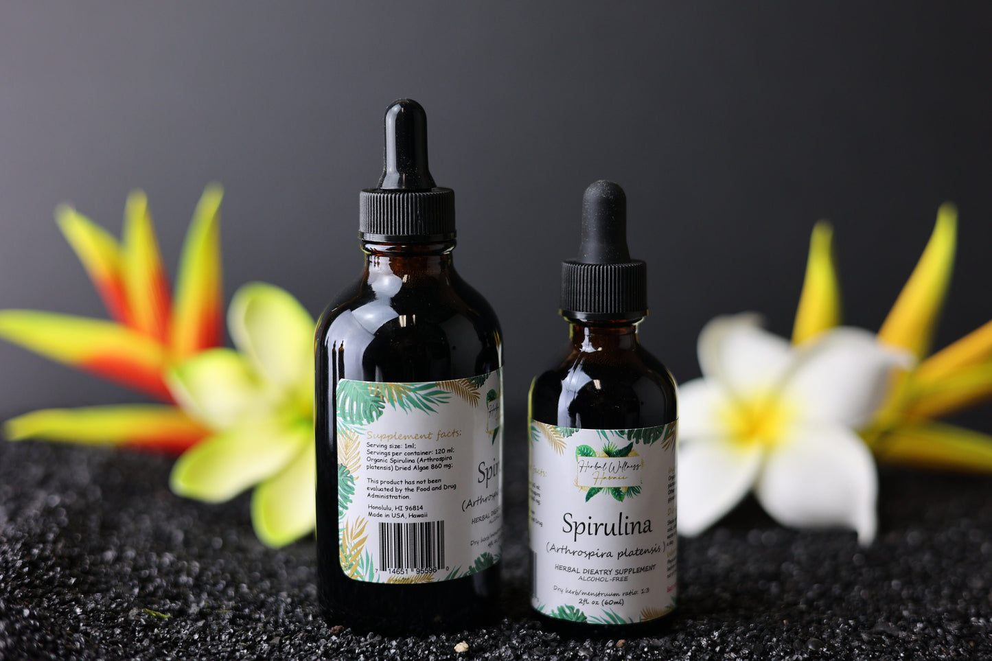 Spirulina Liquid Drops Alcohol-Free – Energy & Nutrient Support, Organic Spirulina