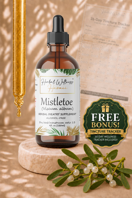 Mistletoe Liquid Drops Alcohol-Free – Calm and Balance Support, Viscum Album
