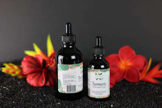 Turmeric Tincture (Curcuma Longa) Dried Rhizome Alcohol-Based