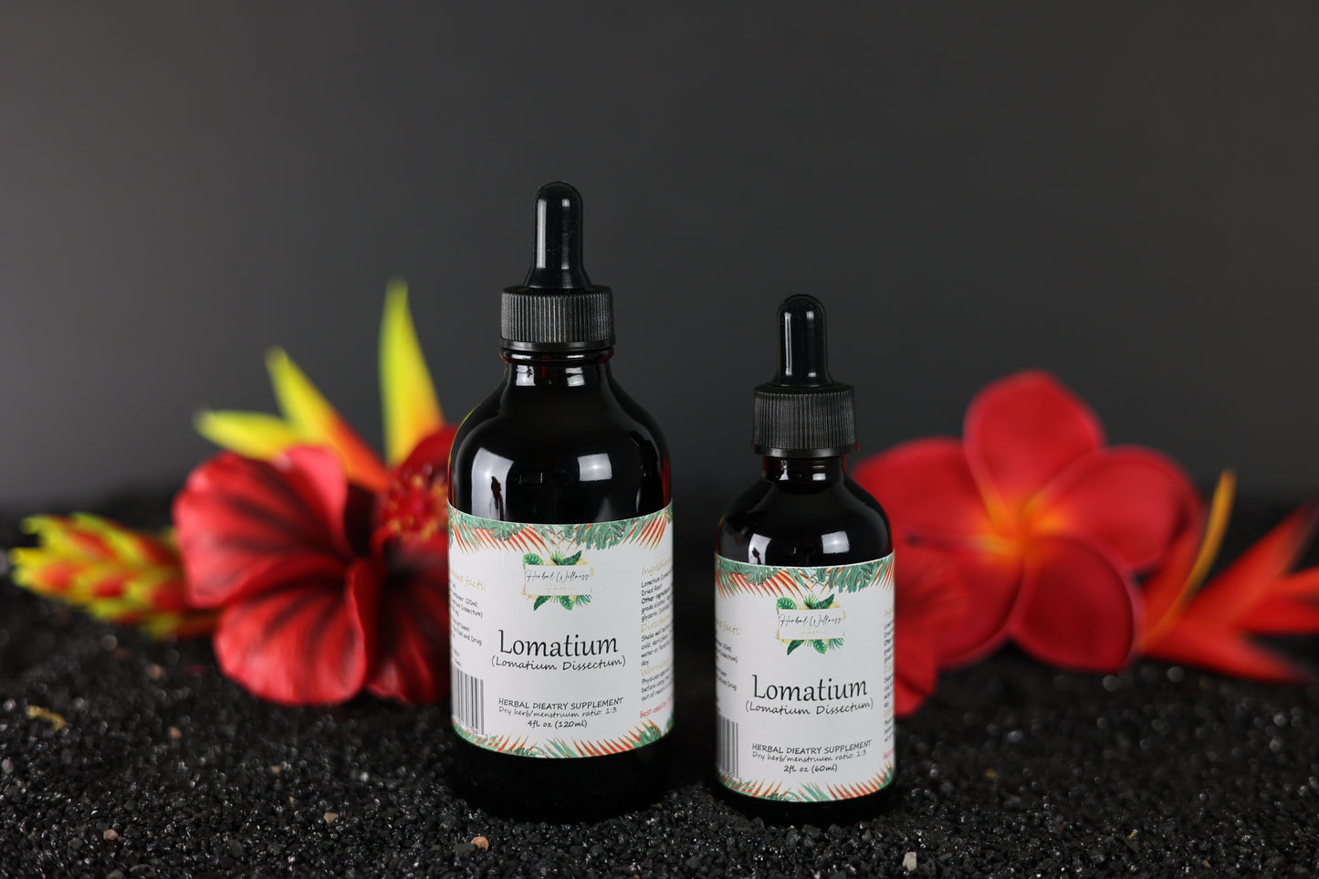 Lomatium Alcohol-Based (Lomatium Dissectum) Dried Root Tincture