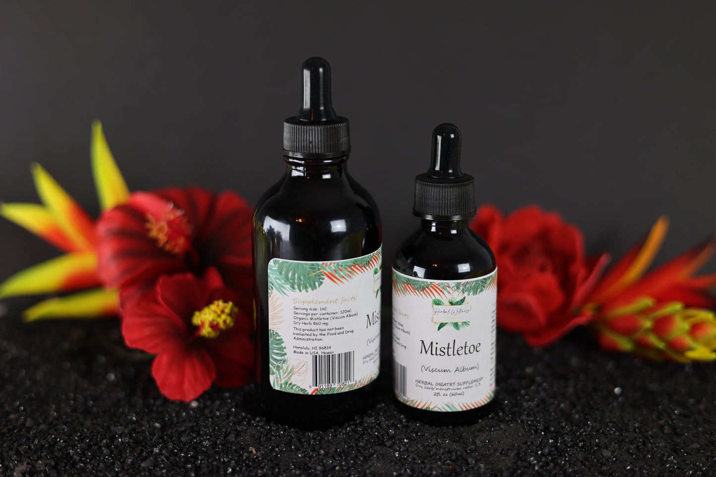 Mistletoe Alcohol-Based Liquid Extract (Viscum album) Dried Herb Tincture