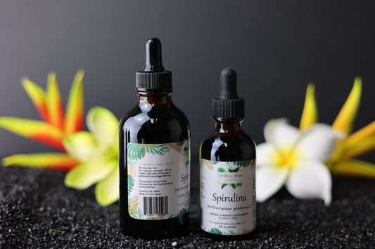 Spirulina (Arthrospira platensis) Dried Algae Alcohol-Free Tincture