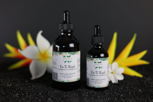 Fo-Ti Root Alcohol-Free (Polygonum multiflorum) Dried Root Tincture