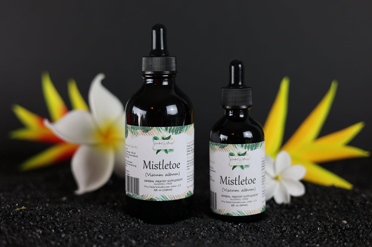 Mistletoe Alcohol-Free Liquid Extract (Viscum album) Dried Herb Tincture