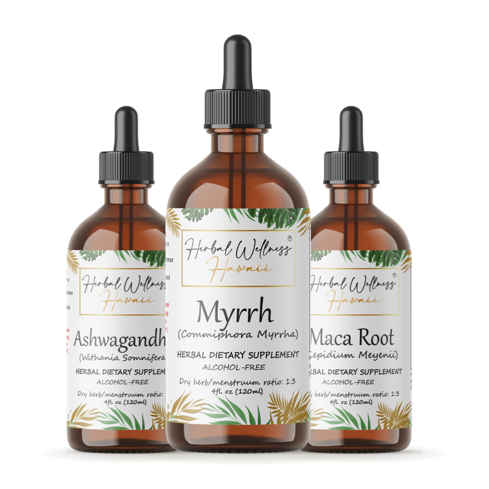 Herbal Wellness Hawaii alcohol-free herbal drops